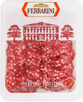 Колбаса нарезка Салями Эмилия Ferrarini лоток 90г