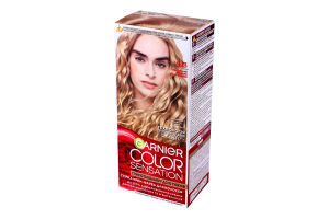 Крем-краска для волос Color Sensation Кристальный бежевый светло-русый №9.13 Garnier