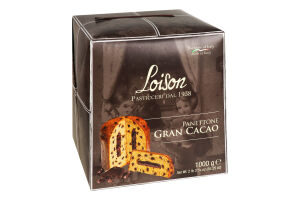 Кекс Loison Панеттоне шок дроп-шок крем Gran Cacao