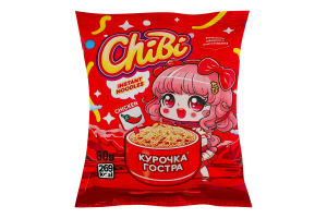 Вермішель швидкого приготування гостра зі смаком курки ChiBi м/у 60г