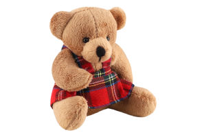 Прикраса декоративна Ведмедик пухнастий в асортим