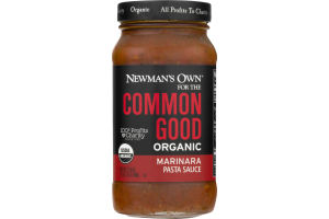 Newman's Own for the Common Good Organic Marinara Pasta Sauce