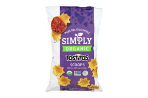Tostitos Simply Organic Scoops Tortilla Chips with Sea Salt