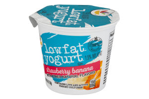Ahold Lowfat Yogurt Strawberry Banana