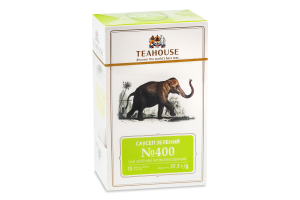 Чай зелений ароматизований №400 Саусеп зелений Teahouse к/у 15х2.5г