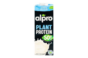 Напій соєвий стерилізований Plant protein Alpro т/п 1л