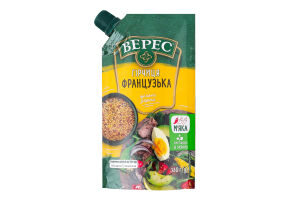 Горчица цельные зерна нестерилизованная Французская Верес д/п 130г