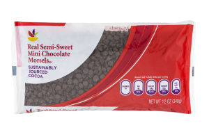 Ahold Real Semi-Sweet Mini Chocolate Morsels