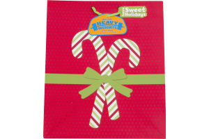 Smart Living Holiday Heavy Weights Gift Bag Candy Canes