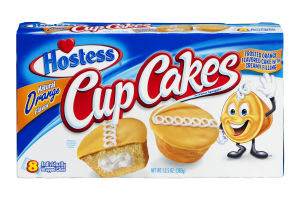 Hostess Cup Cakes Orange - 8 CT
