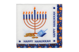 Smart Living Lunch Napkins Hanukkah - 16 CT