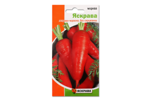 Насіння Морква Яскрава 3г Яскрава
