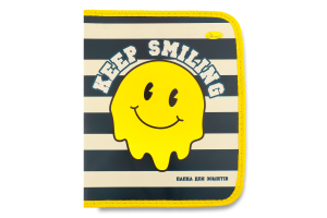 Папка д/зошитів В5 на блискавці Апельсин