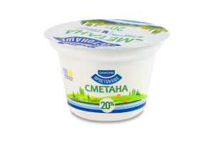 Сметана 20% Простонаше ст 180г