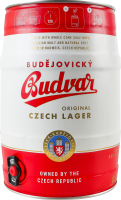 Пиво 5л 5% світле Budweiser Budvar кег