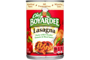 Chef Boyardee Lasagna