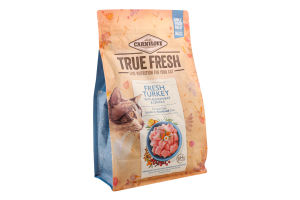 Корм д/котів Тру Фреш з індичкою сухий 1,8кг Карнілав