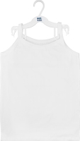 Майка детская для девочек Boy&Girl №Art-vest 15 110-116 белый