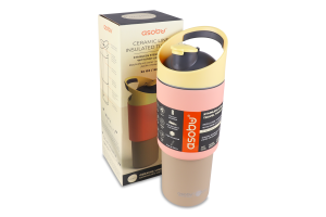 Термопляшка Asobu Cosmic помаранчева 1л