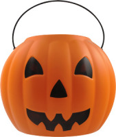 Ahold Pumpkin Plastic Pail