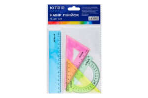 Набір лінійок Kite Classic 15 см 2 кос. трансп. K-
