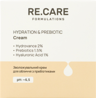 Крем д/обличчя Зволожувальний з пребіотиками 30мл RE.CARE