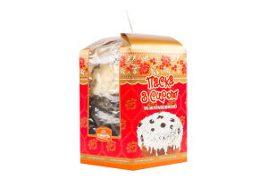 Сдоба Кулич с творогом и клюквой Рум'янець к/у 300г