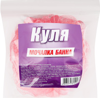 Мочалка банная из полиэтилена со шнурком Шар ТОВ Хасіба 1шт