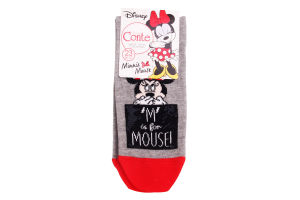 Носки женские Conte Disney №17С-128CПМ 23 серый