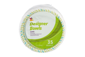 Ahold Designer Bowls Paper - 12 OZ