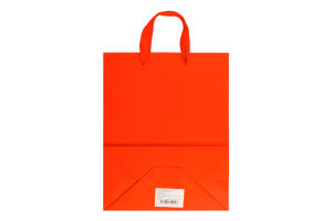 Пакет подарочный красный 18х23х10см №CSPB012 Greenwich Products Co. Limited 1шт