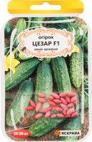 Насіння Огірок Цезар F1 дражоване 3г Яскрава