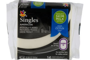 Ahold Cheese Singles American - 16 CT