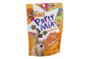 Purina Friskies Party Mix Cat Treats Crunch Cheezy Craze