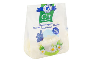 Сир кисломолочний 5% 350г Milk Visit