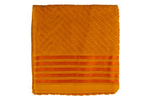 Рушник гірчичний махровий 70*140см 500г/м2 GM Textile