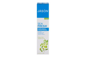 Jason Tooth Paste Sea Fresh Anti-Plaque & Strengthening Deep Sea Spearmint