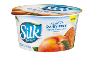 Silk Plant Power Almond Dairy-Free Yogurt Alternative Peach