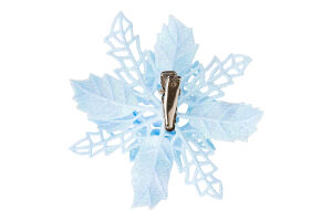 Прикраса новорічна Mislt Квітка різдвяник міні 3Д