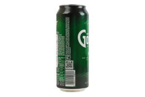 Пиво 0.5л 5.2% світле фільтроване пастеризоване Gosser з/б