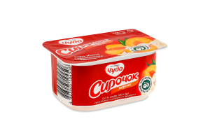 Творожок 5% взбитый с наполнителем фруктовым Персик Чудо ст 100г