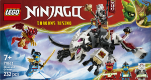 Конструктор для детей от 7лет №71863 Zilvar and Grimtak Dragons rising Ninjago Lego 232эл
