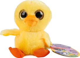 Игрушка для детей от 12месяцев 12см №FѴ35041 Шумные птенцы CuteKins 1шт в ассорт
