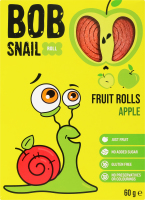Конфеты фруктовые натуральные Яблоко Roll Bob Snail к/у 60г