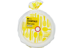 Essentials Foam Plates - 30 CT