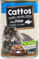 Корм д/дорослих котів з рибою 415г ж/б з ключем Кетос