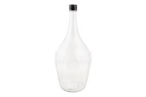Пляшка 2000мл скло з металевою кришкою з дозатором EverGlass
