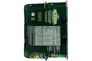 Dannon Activia Probiotic Lowfat Yogurt with Bifidus Variety Pack - 12 PK