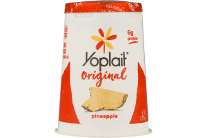 Yoplait Original Low Fat Yogurt Pineapple