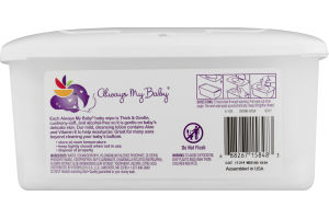 Always My Baby Baby Wipes Thick & Gentle Unscented - 72 CT